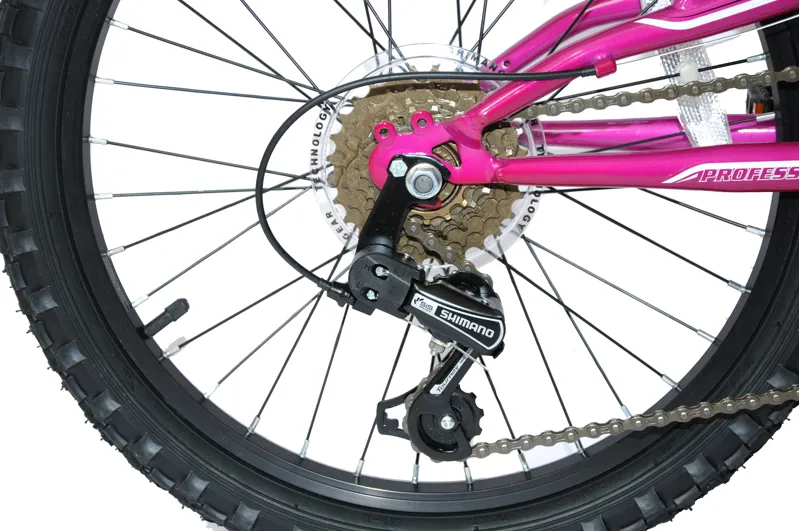 Professional Blush 20 Inch Wheel Mountain Bike White-4